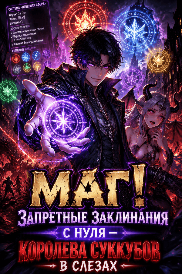 Маг! Запретные заклинания с нуля — королева суккубов в слезах