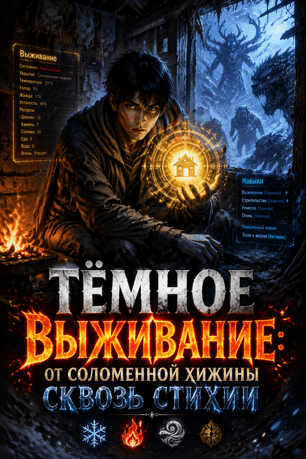 Тёмное выживание: от соломенной хижины сквозь стихии