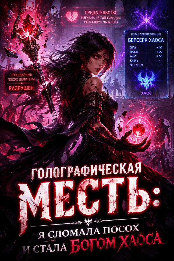 Голографическая месть: я сломала посох и стала богом хаоса