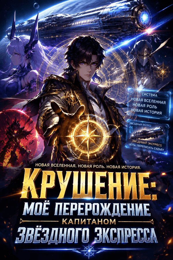 Крушение: Моё перерождение капитаном звёздного экспресса
