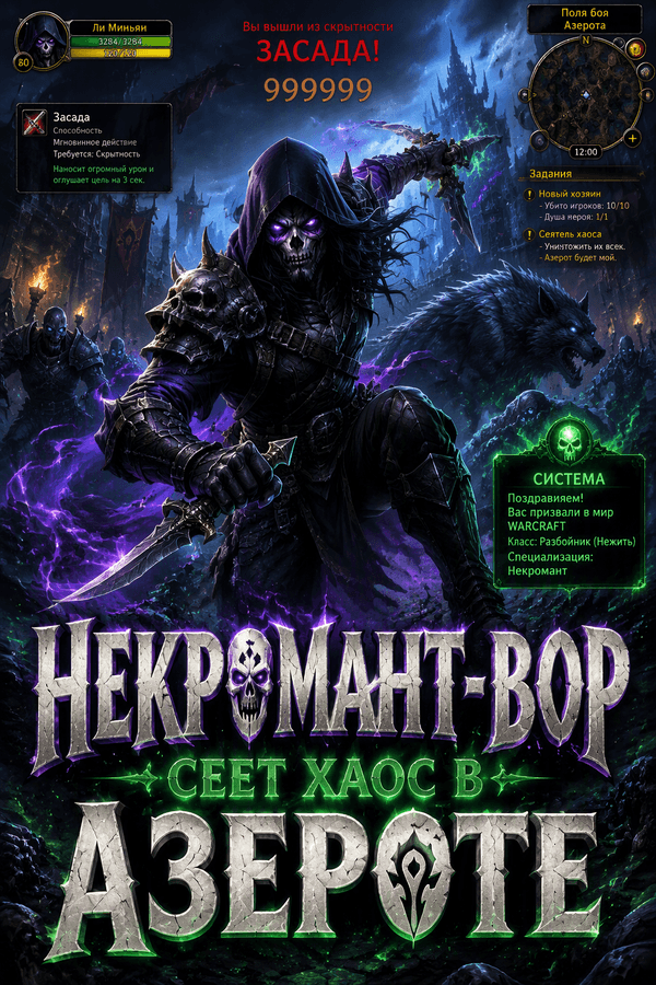 Некромант-вор сеет хаос в Азероте