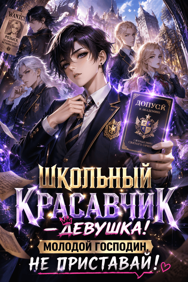 Школьный красавчик — девушка! Молодой господин, не приставай!