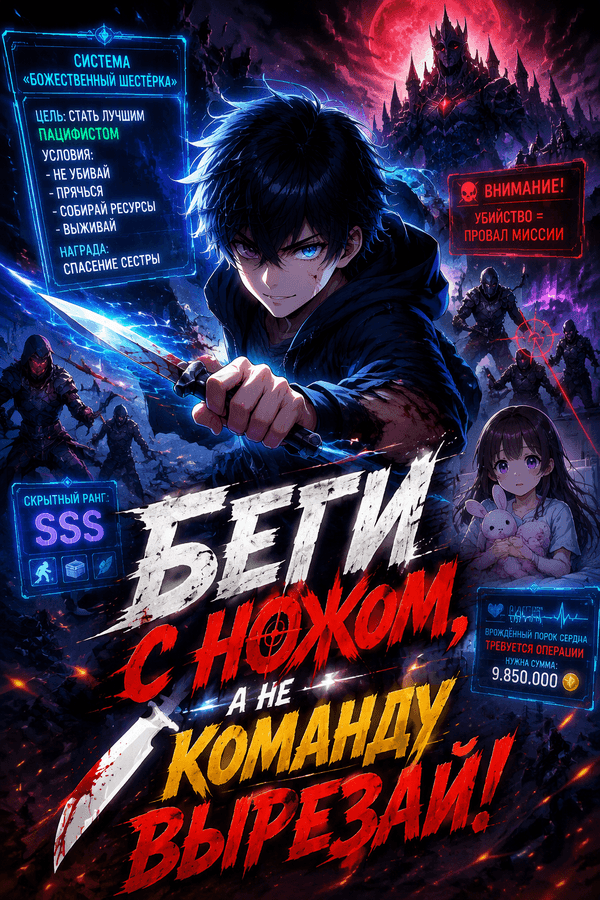 Беги с ножом, а не команду вырезай!