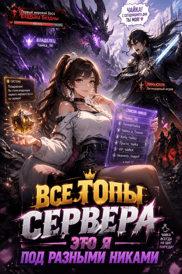 Все топы сервера — это я под разными никами