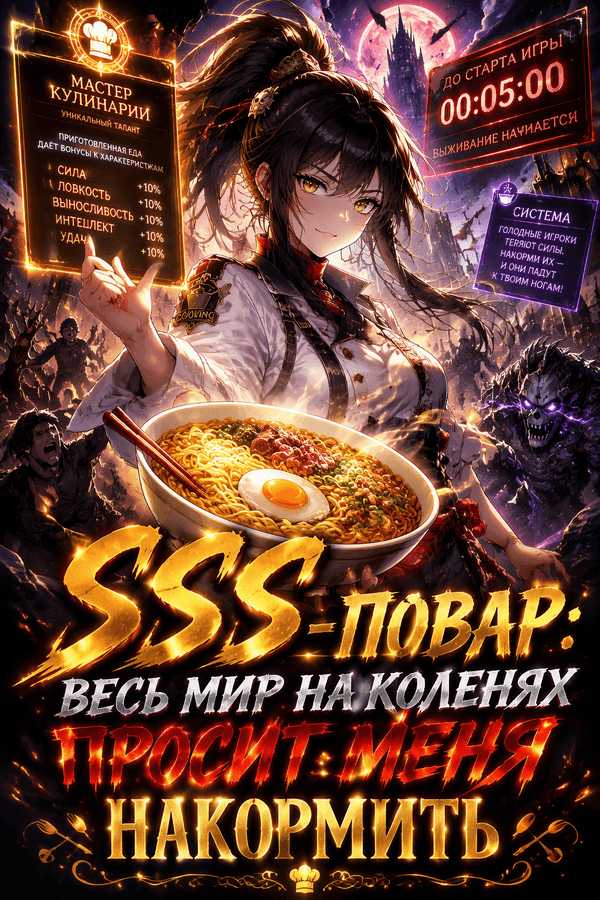 SSS-повар: весь мир на коленях просит меня накормить