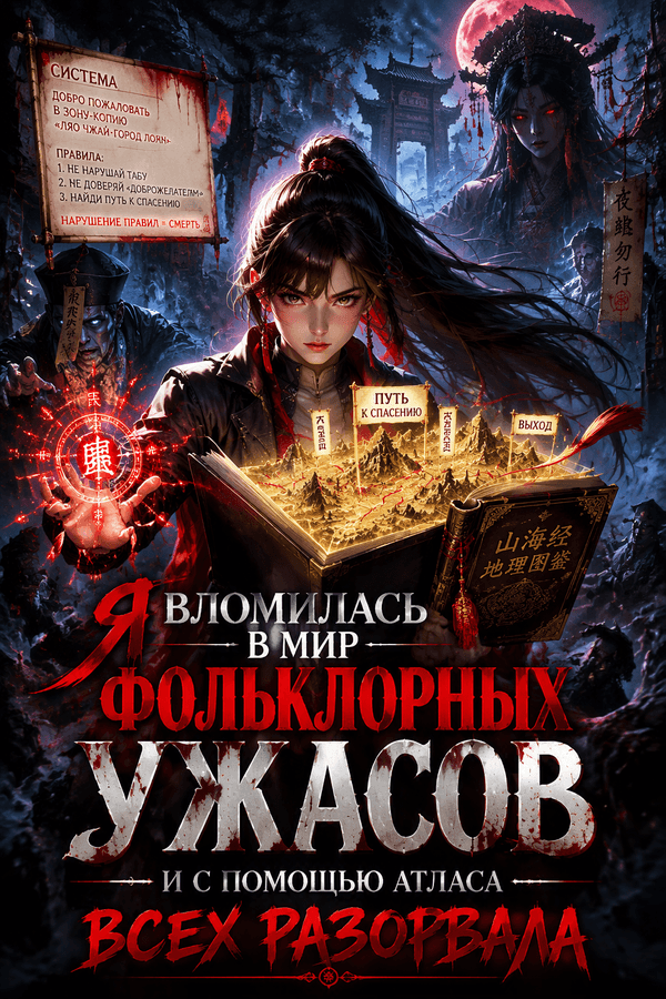Я вломилась в мир фольклорных ужасов и с помощью атласа всех разорвала