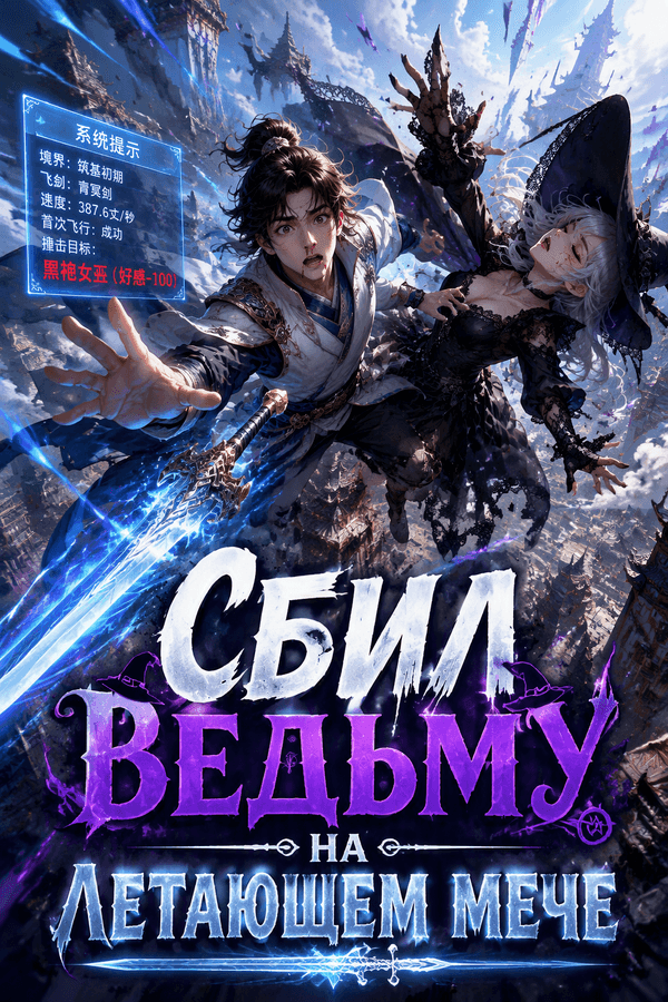 Сбил ведьму на летающем мече