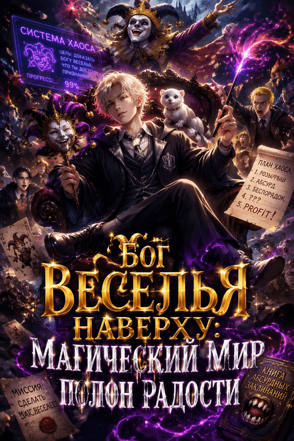 Бог Веселья наверху: Магический мир полон радости