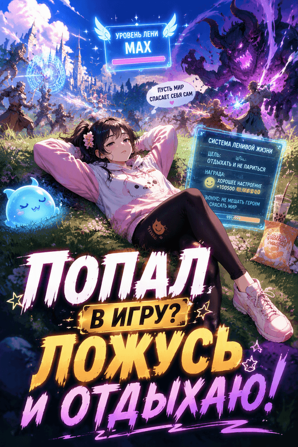 Попал в игру? Ложусь и отдыхаю!