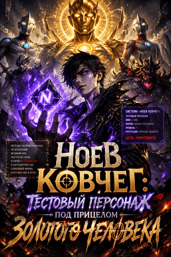 Ноев Ковчег: Тестовый персонаж под прицелом Золотого Человека