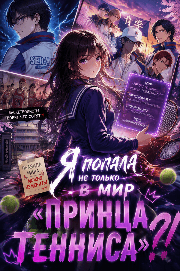 Я попала не только в мир «Принца тенниса»?!