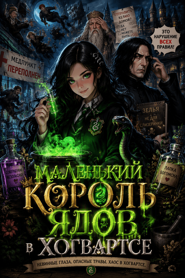Маленький Король Ядов в Хогвартсе
