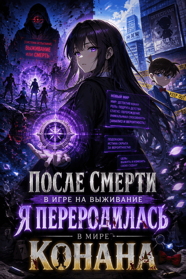 После смерти в игре на выживание я переродилась в мире Конана