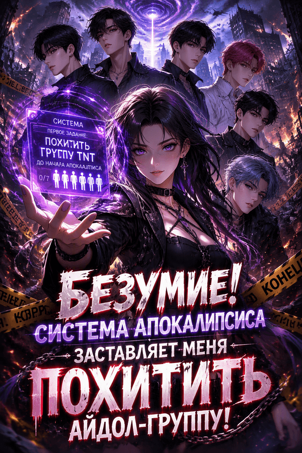 Безумие! Система апокалипсиса заставляет меня похитить айдол-группу!