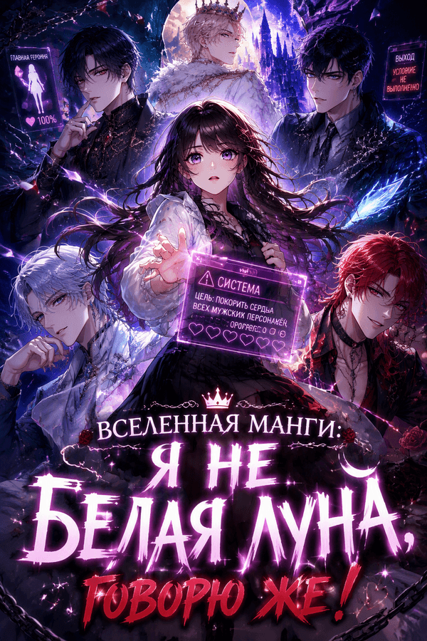 Вселенная манги: Я не белая луна, говорю же!