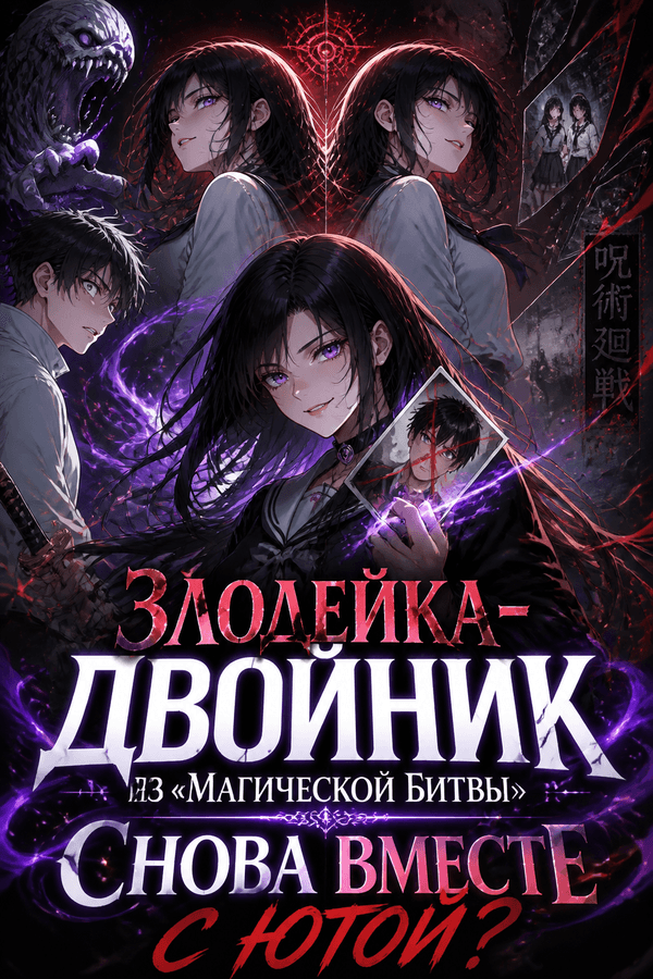 Злодейка-двойник из «Магической битвы»: снова вместе с Ютой?
