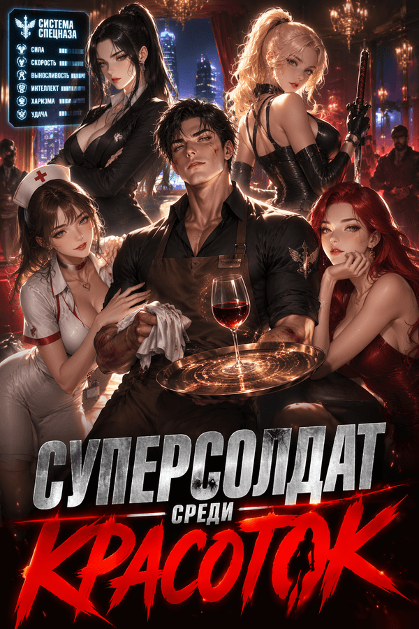 Суперсолдат среди красоток