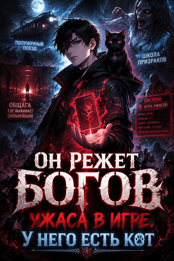 Он режет богов ужаса в игре. У него есть кот