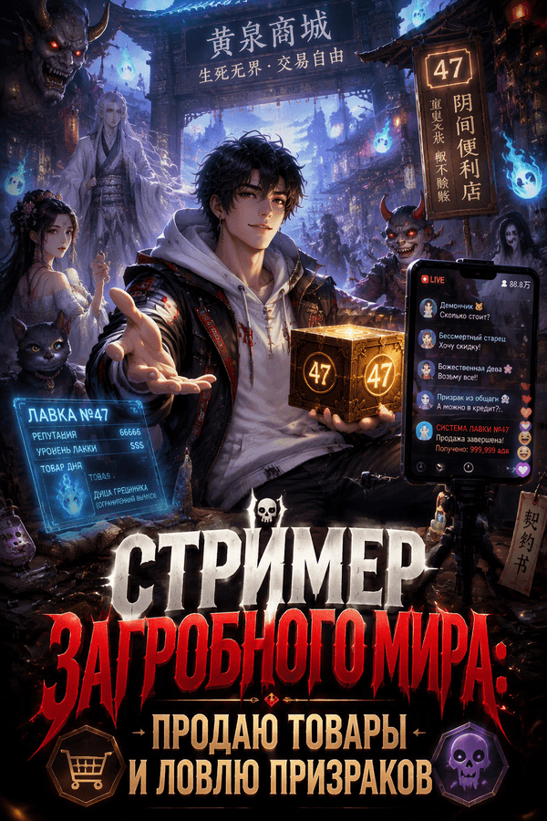 Стример загробного мира: продаю товары и ловлю призраков