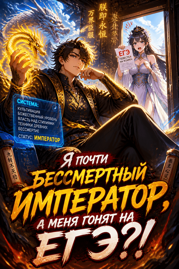 Я почти Бессмертный Император, а меня гонят на ЕГЭ?!