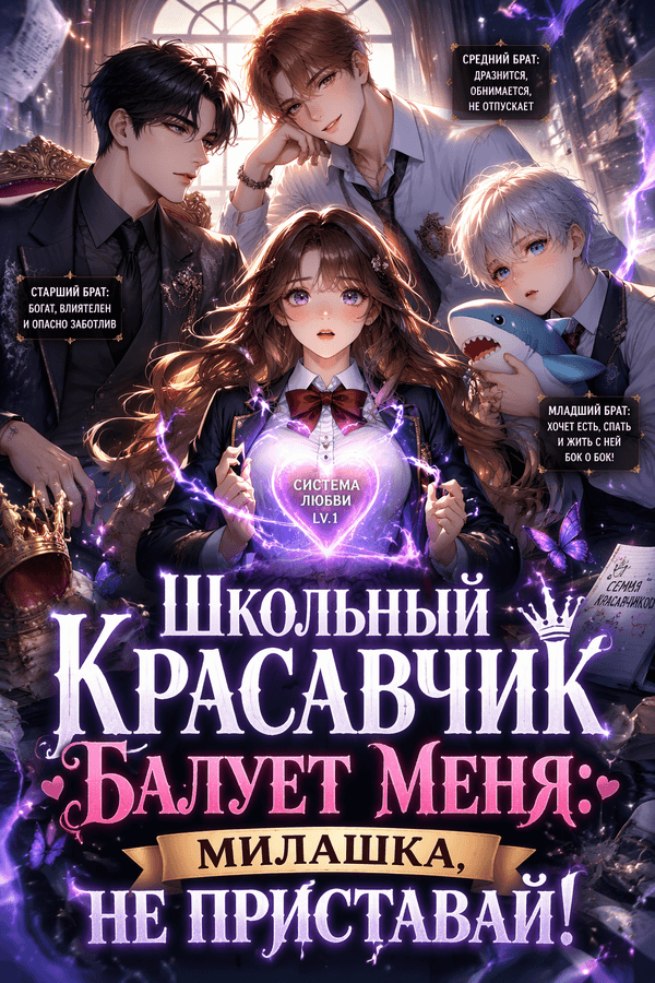 Школьный красавчик балует меня: милашка, не приставай!