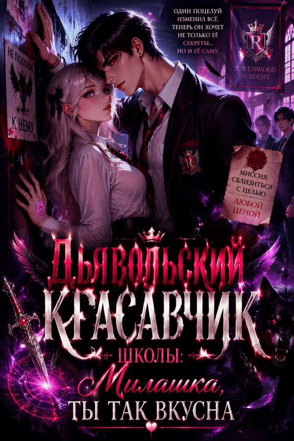 Дьявольский красавчик школы: Милашка, ты так вкусна