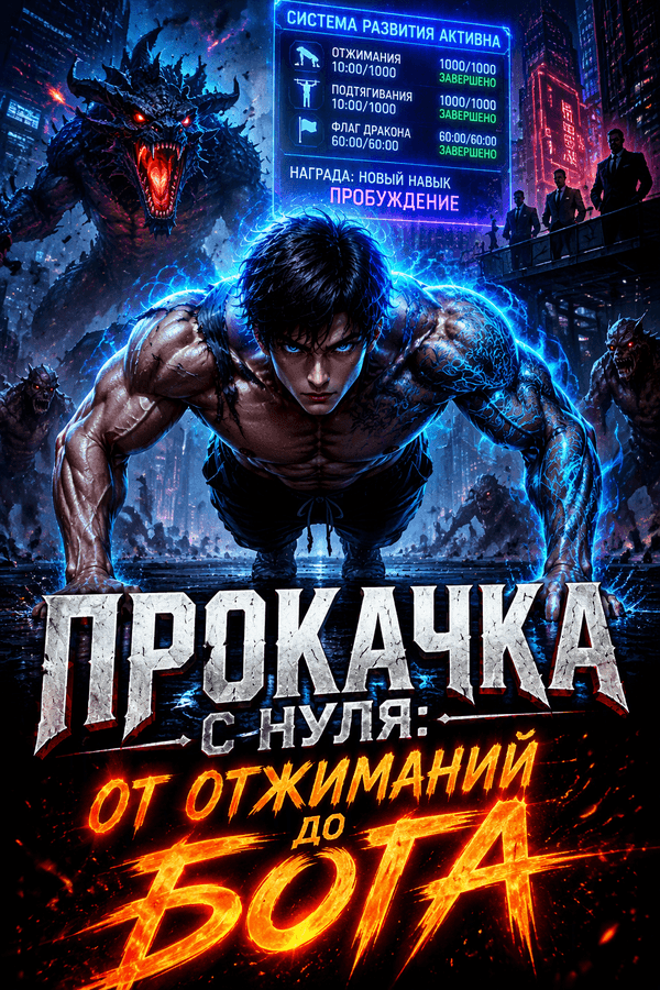 Прокачка с нуля: от отжиманий до бога