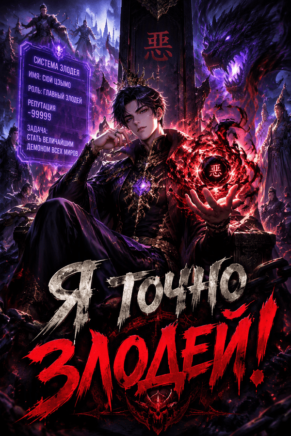 Я точно злодей!