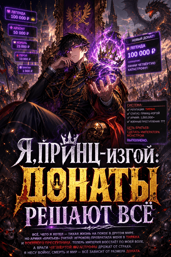 Я, принц-изгой: Донаты решают всё