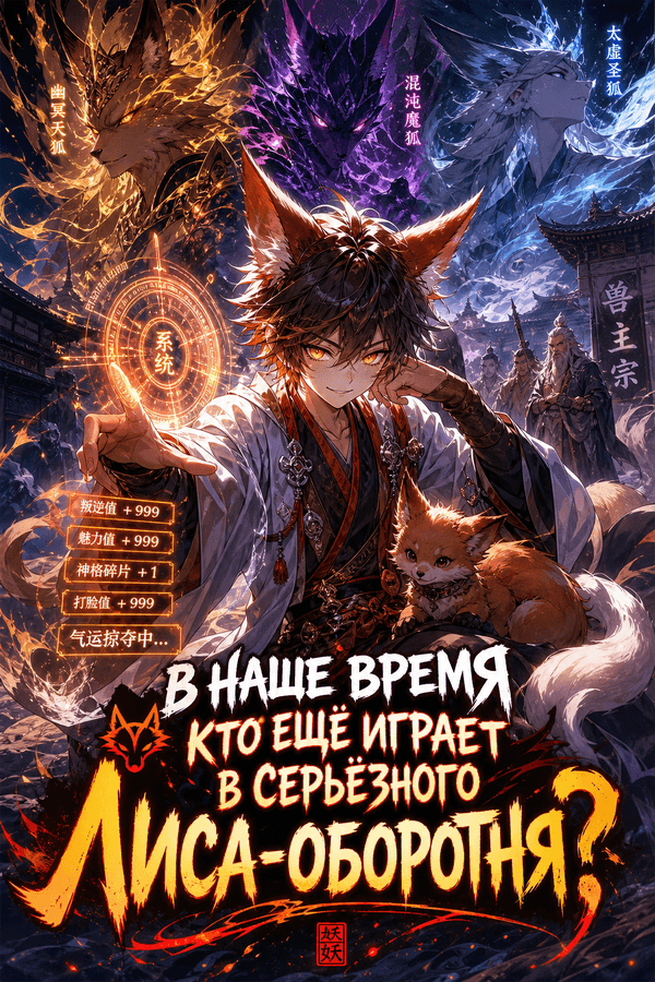 В наше время кто ещё играет в серьёзного лиса-оборотня?