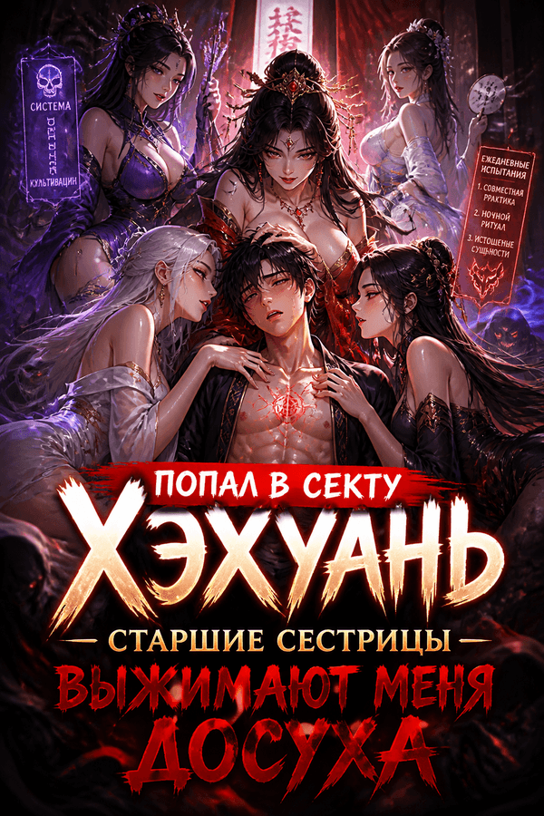 Попал в секту Хэхуань — старшие сестрицы выжимают меня досуха