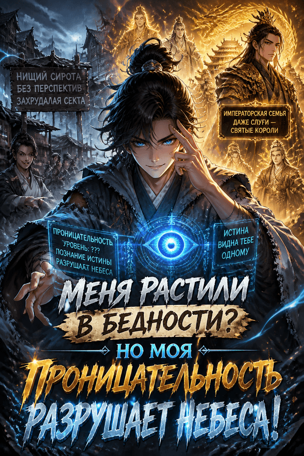 Меня растили в бедности? Но моя проницательность разрушает небеса!