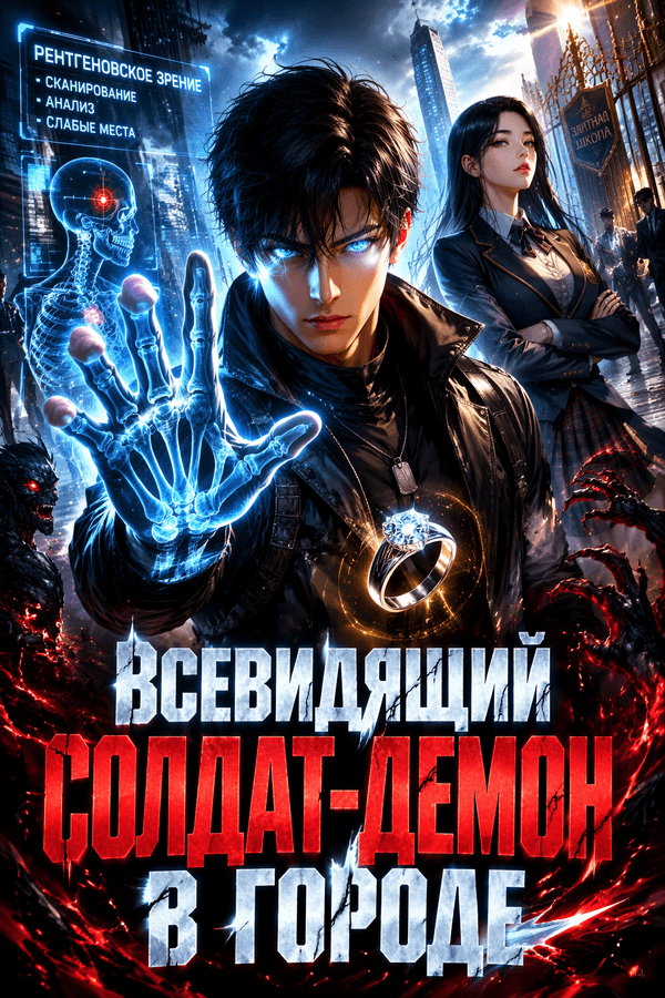 Всевидящий солдат-демон в городе