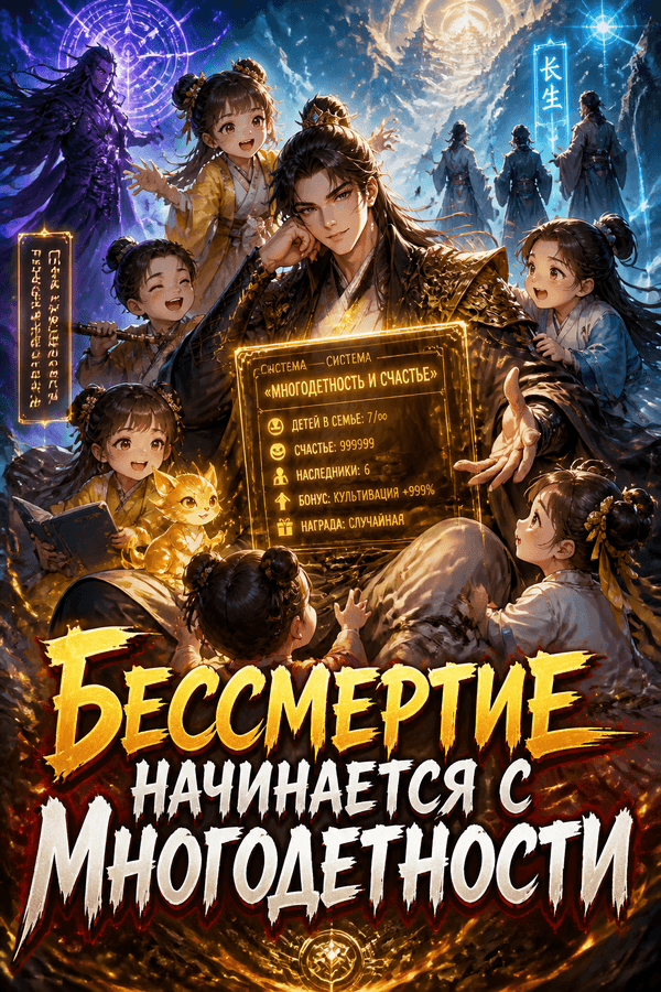 Бессмертие начинается с многодетности