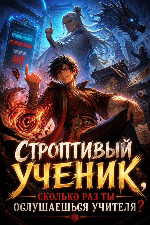 Строптивый ученик, сколько раз ты ослушаешься учителя?