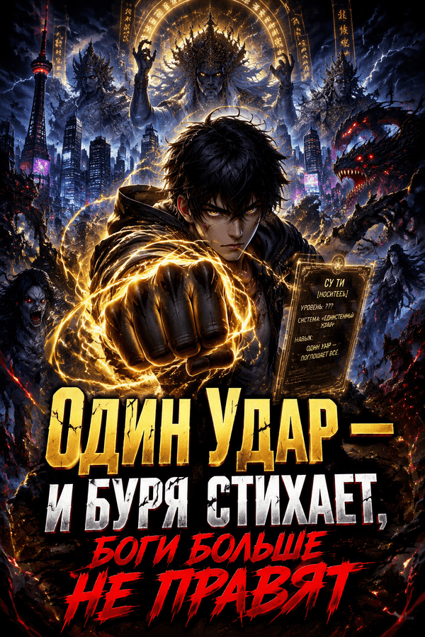 Один удар — и буря стихает, боги больше не правят