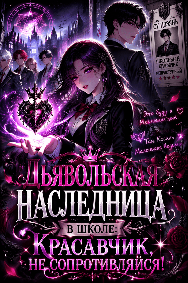 Дьявольская наследница в школе: Красавчик, не сопротивляйся!