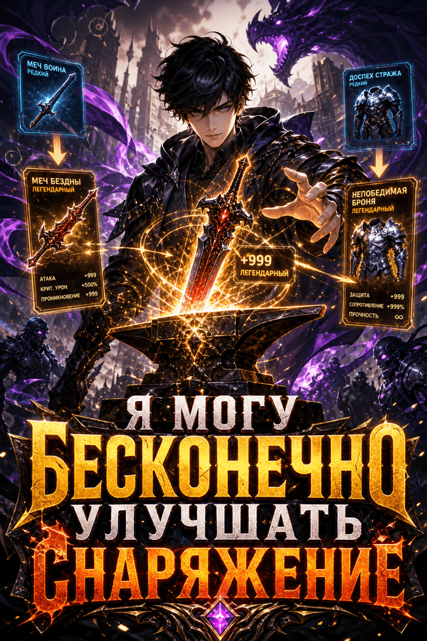 Я могу бесконечно улучшать снаряжение