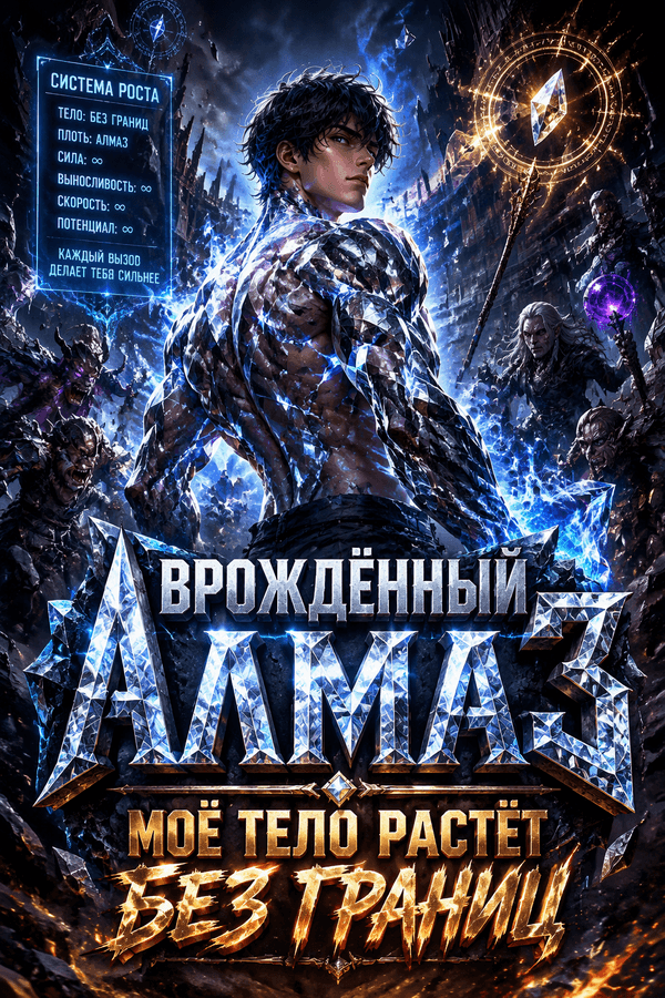 Врождённый алмаз: моё тело растёт без границ