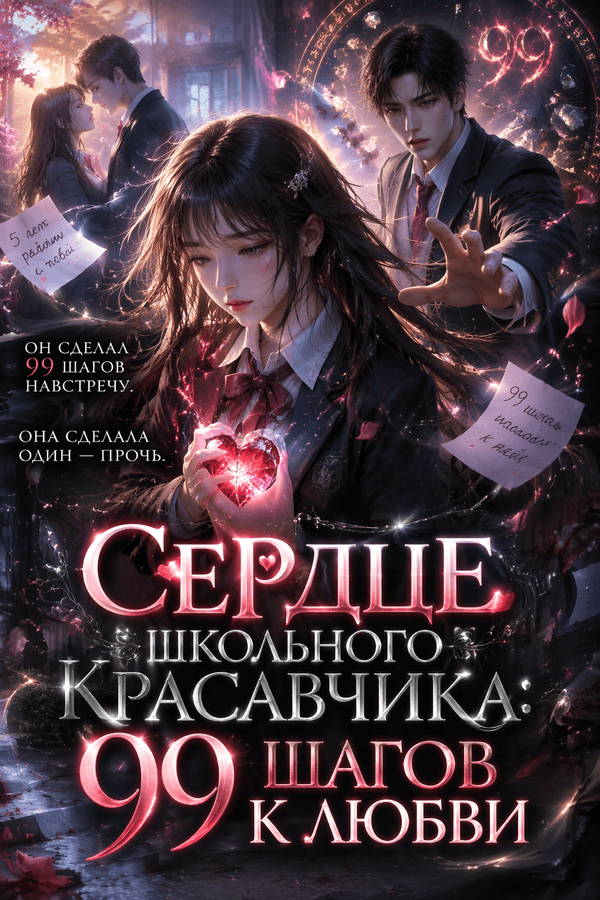 Сердце школьного красавчика: 99 шагов к любви