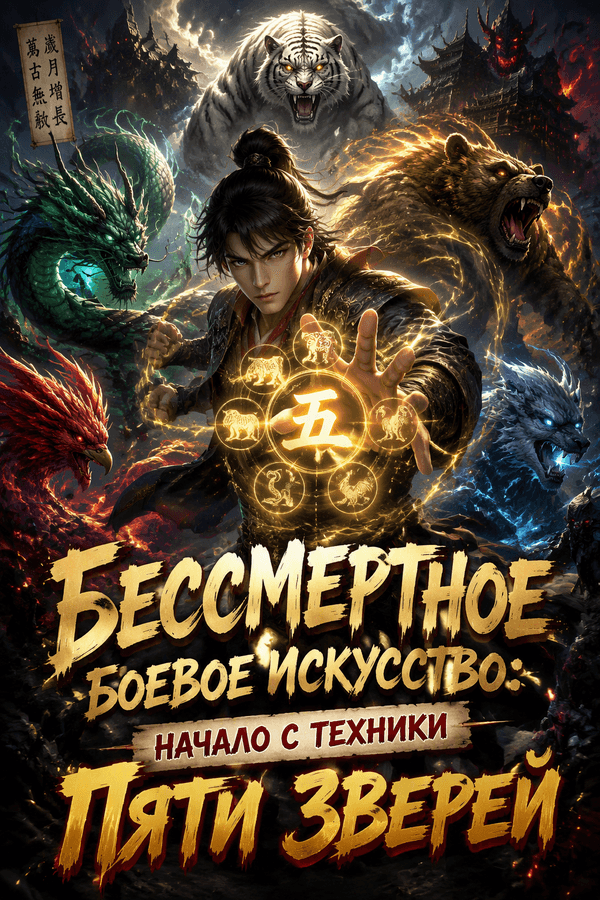 Бессмертное боевое искусство: Начало с техники Пяти Зверей