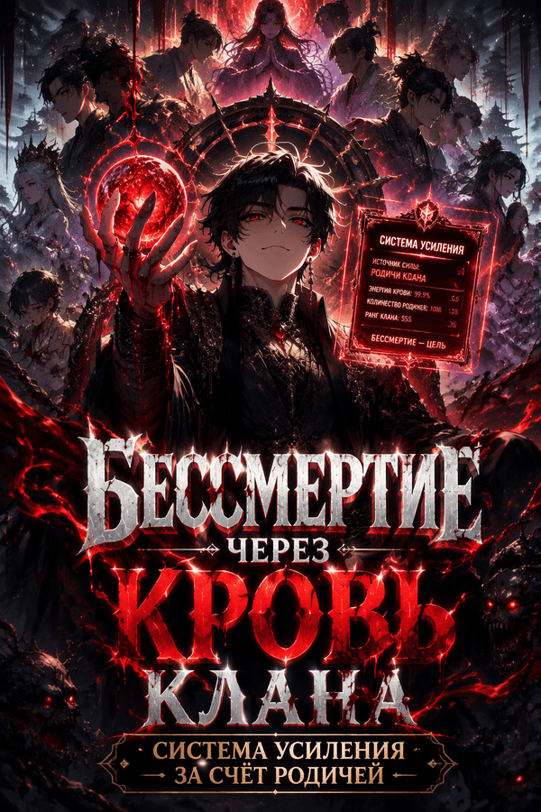 Бессмертие через кровь клана: Система усиления за счёт родичей