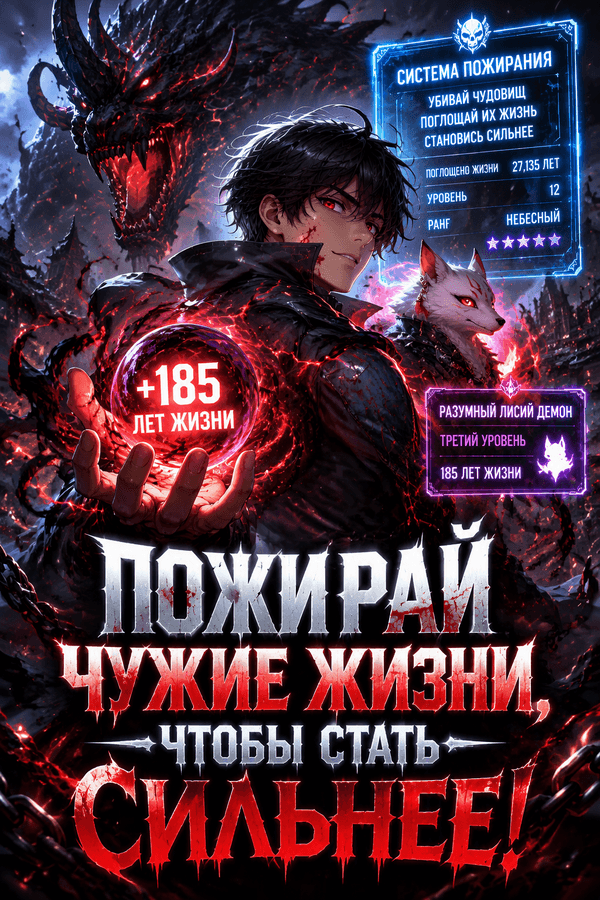 Пожирай чужие жизни, чтобы стать сильнее!