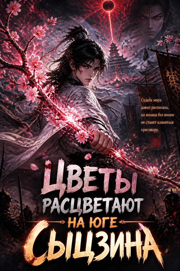 Цветы расцветают на юге Сыцзина