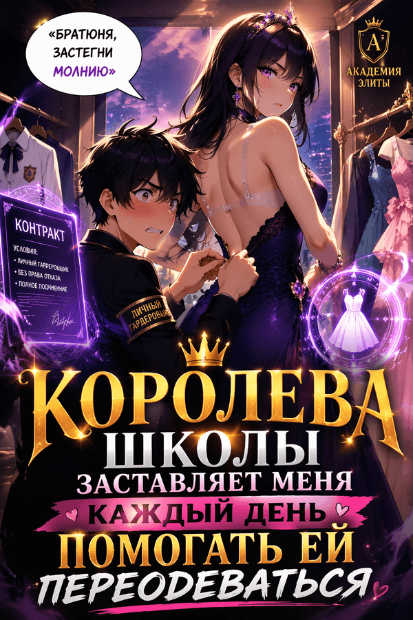 Королева школы заставляет меня каждый день помогать ей переодеваться