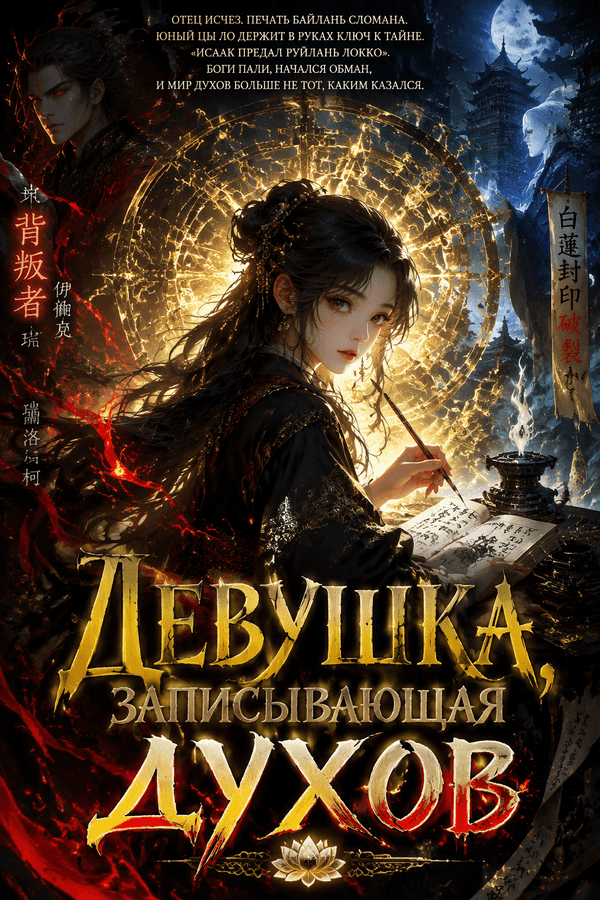 Девушка, записывающая духов