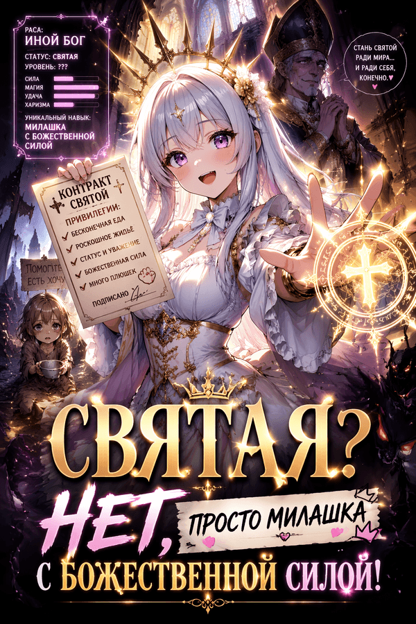 Святая? Нет, просто милашка с божественной силой!