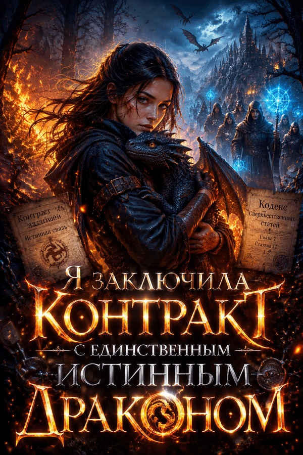 Я заключила контракт с единственным истинным драконом