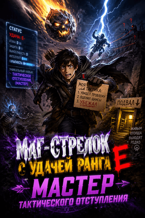 Маг-стрелок с удачей ранга E: мастер тактического отступления