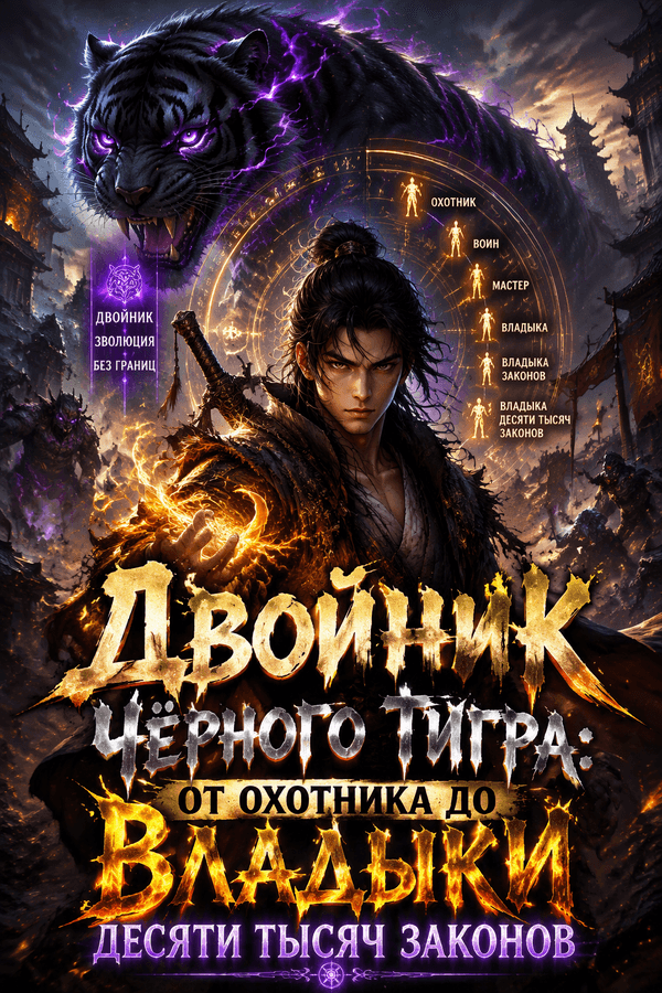 Двойник Чёрного Тигра: От Охотника до Владыки Десяти Тысяч Законов